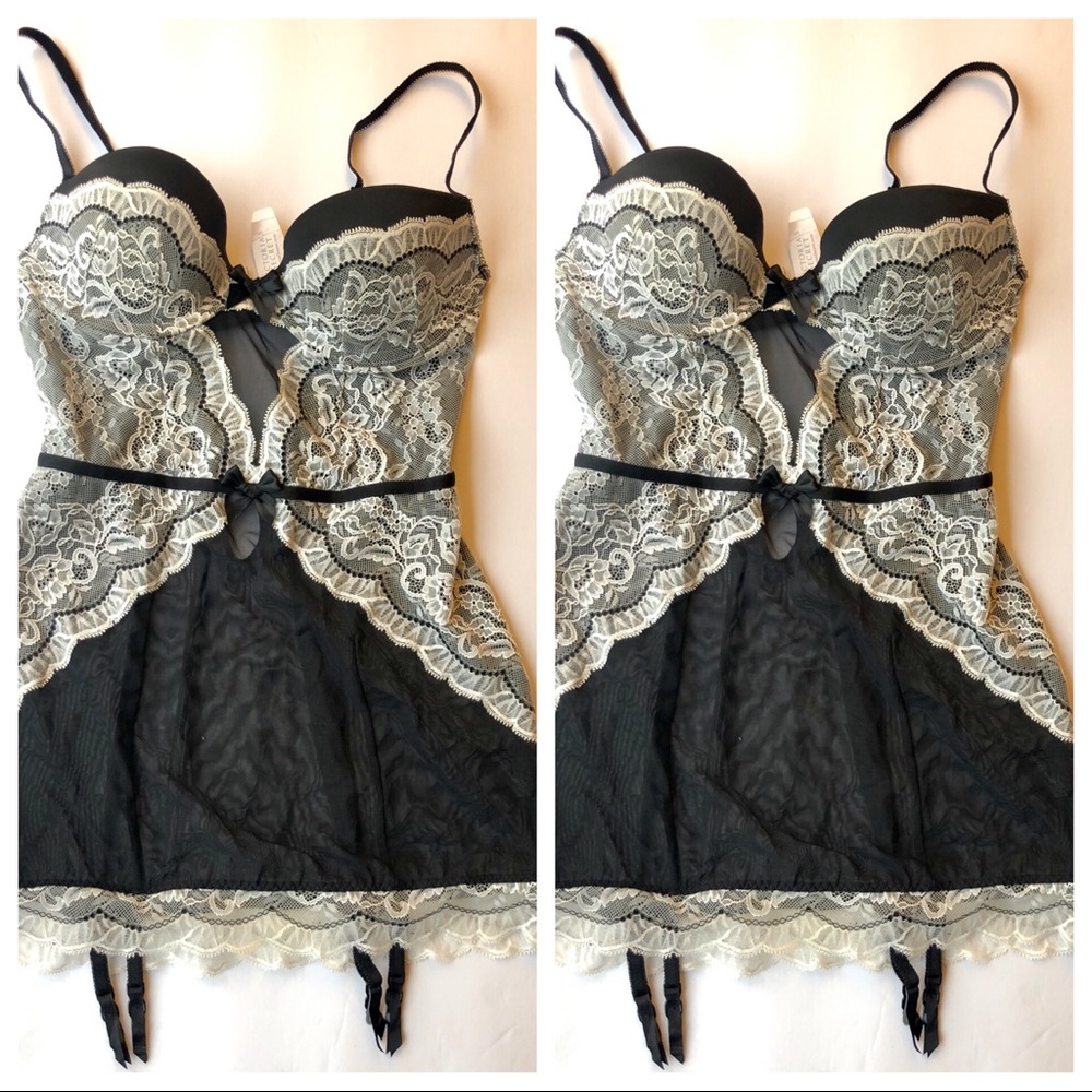 VICTORIA’S SECRET Lace Babydoll 34B NWT!🔥